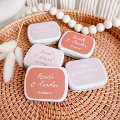 Personalized Mint Tins